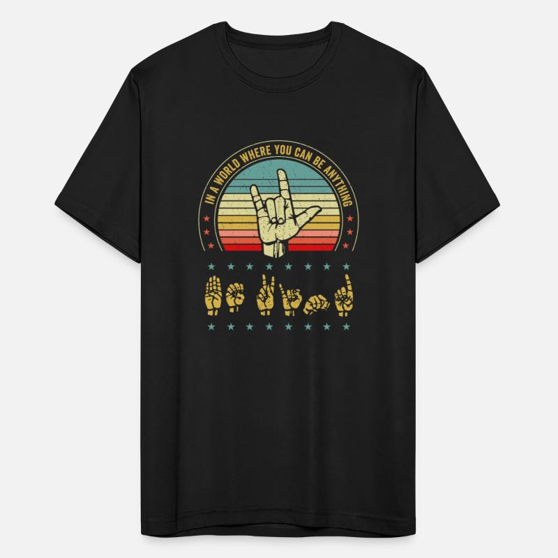 American Sign Language ASL Be Kind Hand Sign