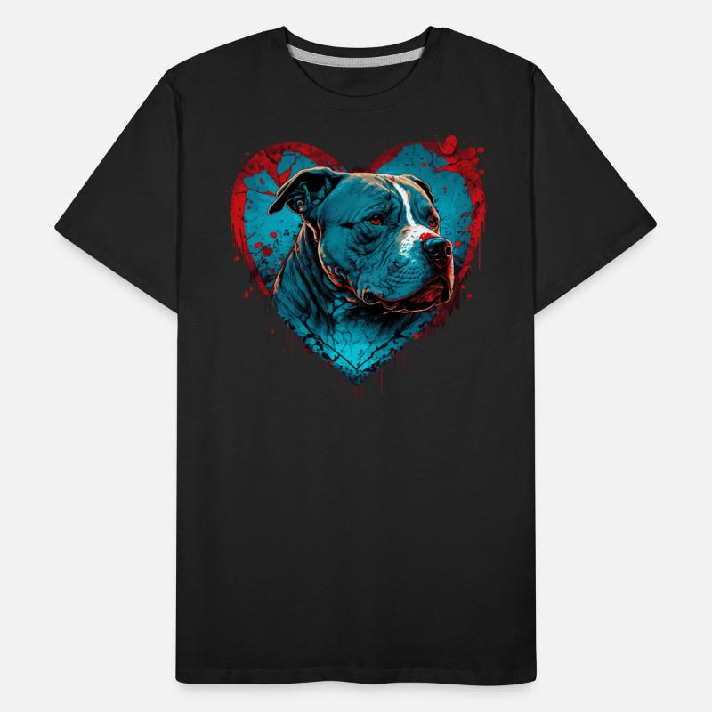 American Staffordshire Terrier Heart