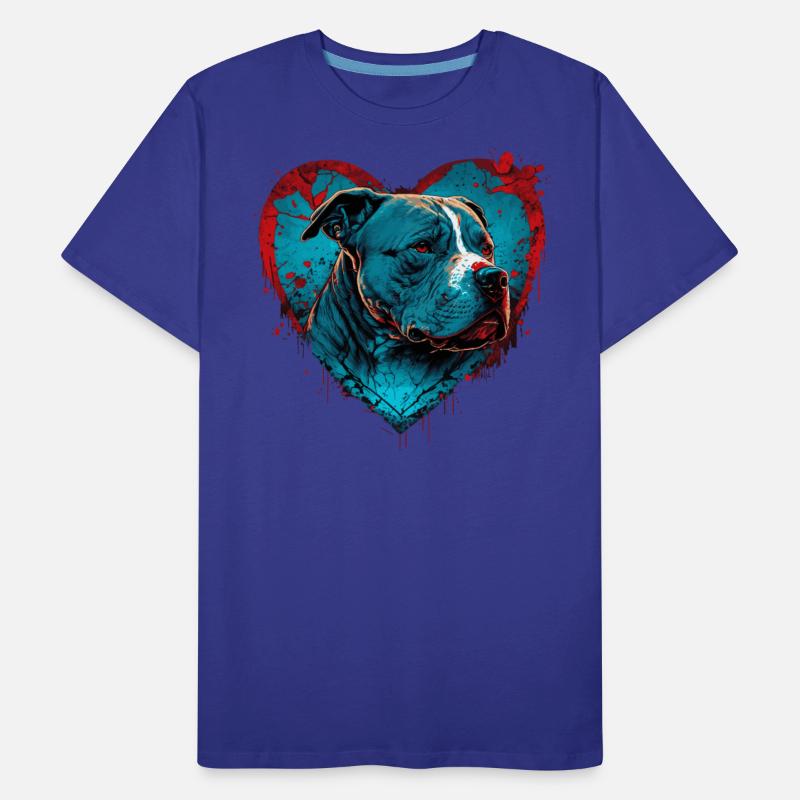 American Staffordshire Terrier Heart