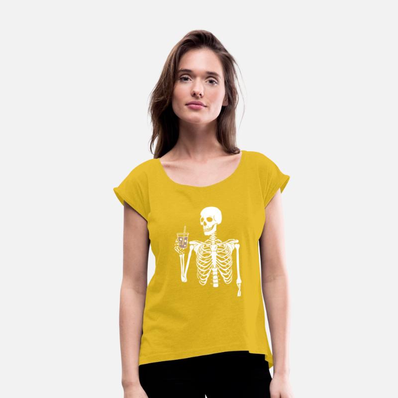 American traditional skull, skeleton