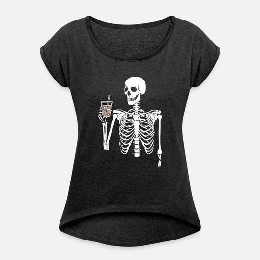 American traditional skull, skeleton