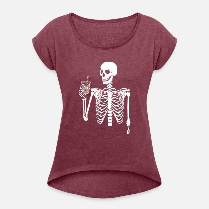 American traditional skull, skeleton