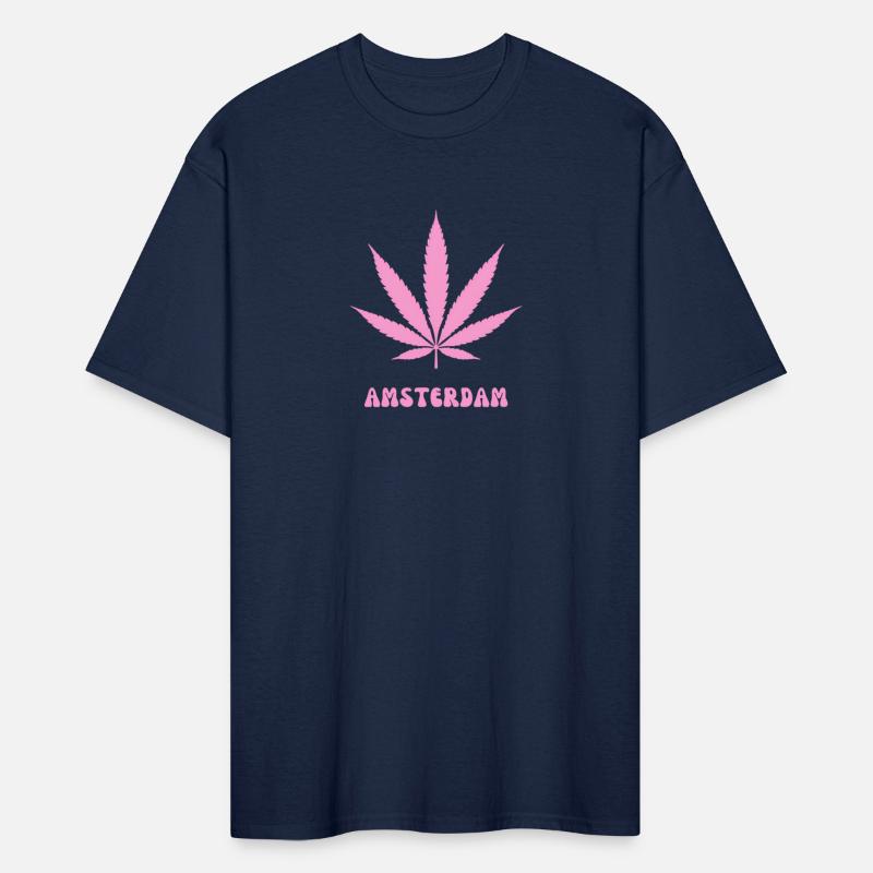 Amsterdam K Pot Leaf 420 Retro Groovy 70S Weed