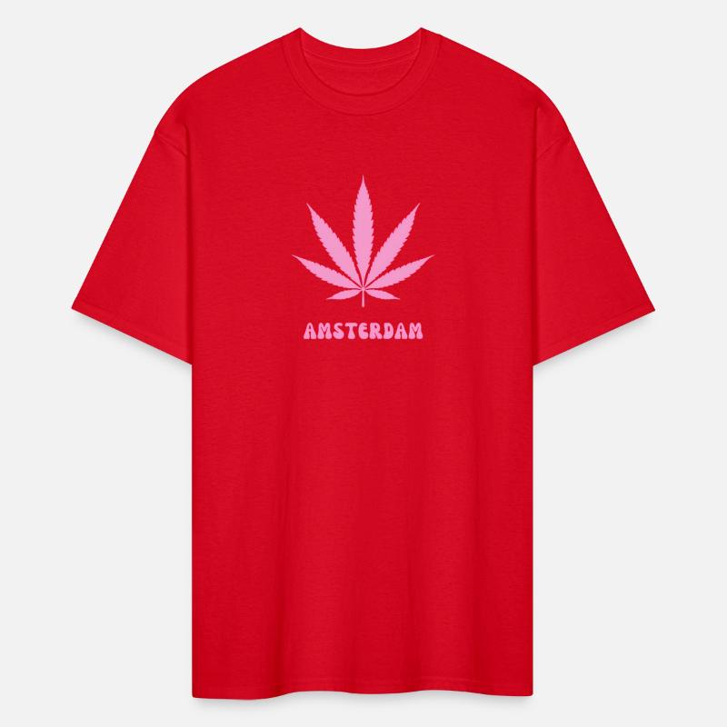 Amsterdam K Pot Leaf 420 Retro Groovy 70S Weed