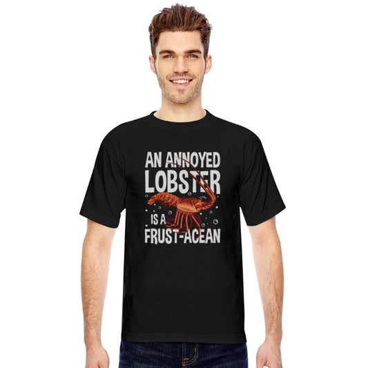An Annoyed Lobster Is A Frust-Acean for a Seafood