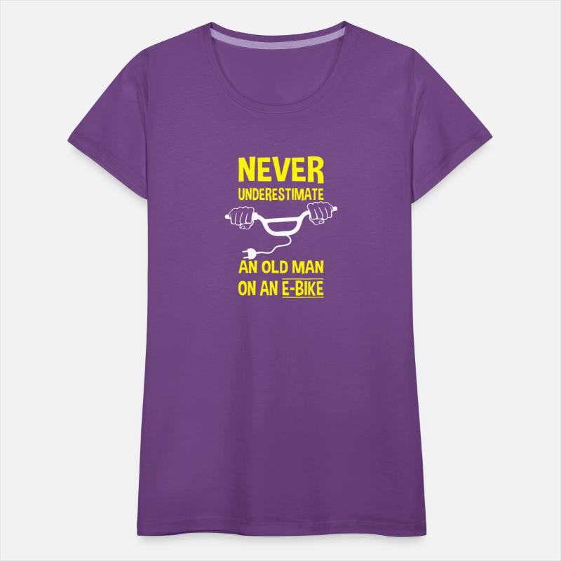 An Old Man On An E Bike