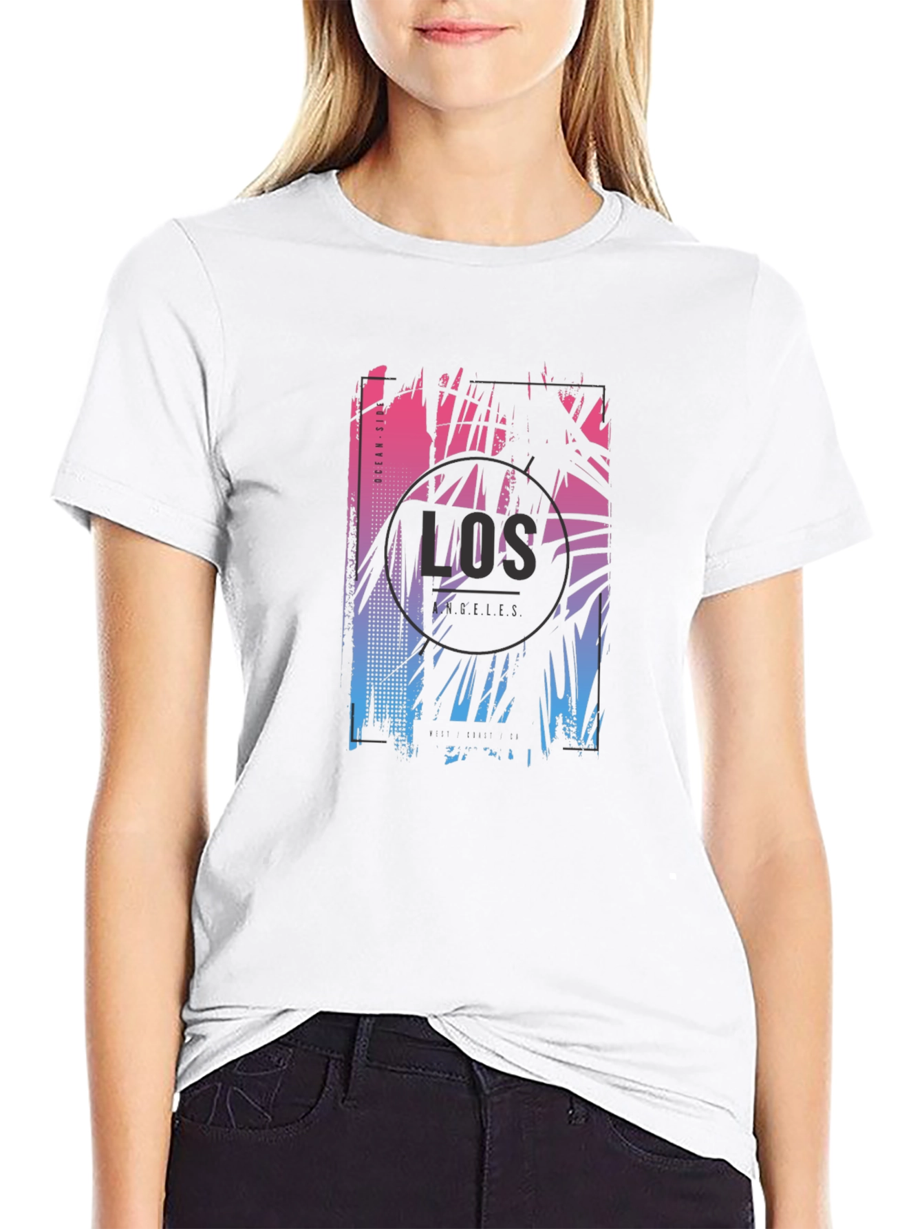 Los Angeles Palms T-Shirt - Stylish Graphic Tee