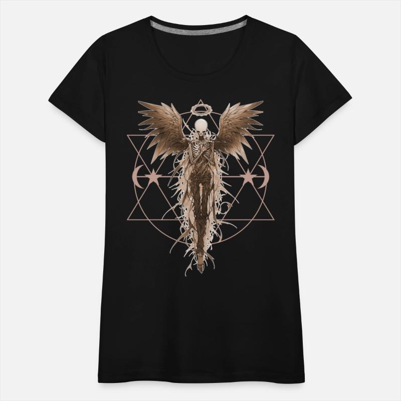 Angel Skeleton Geometric Witchcraft Ethereal Gothi