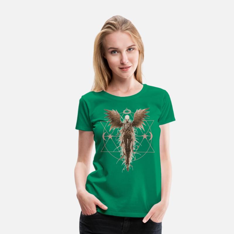 Angel Skeleton Geometric Witchcraft Ethereal Gothi