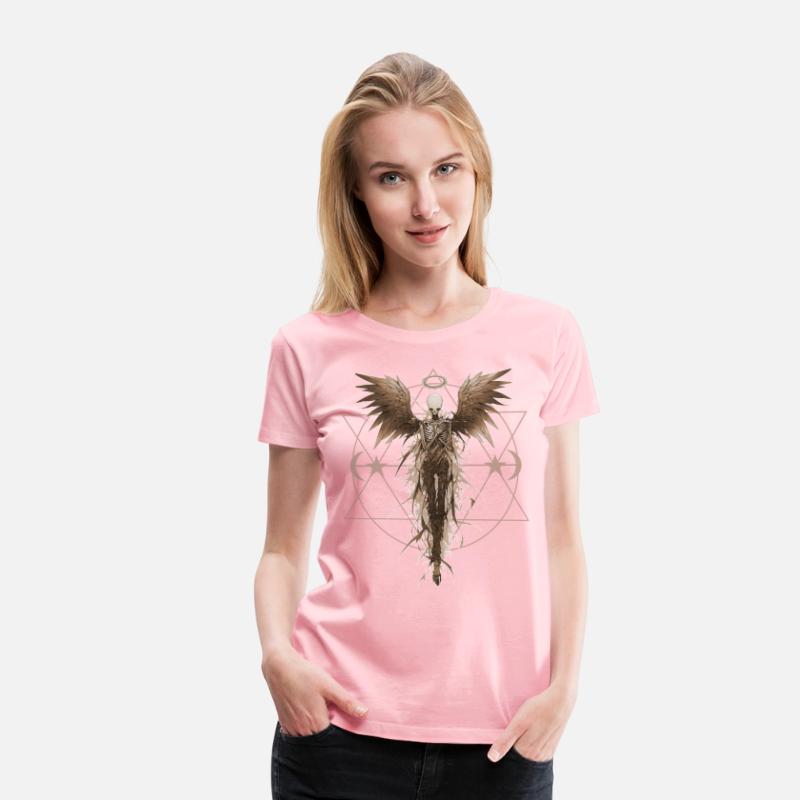 Angel Skeleton Geometric Witchcraft Ethereal Gothi