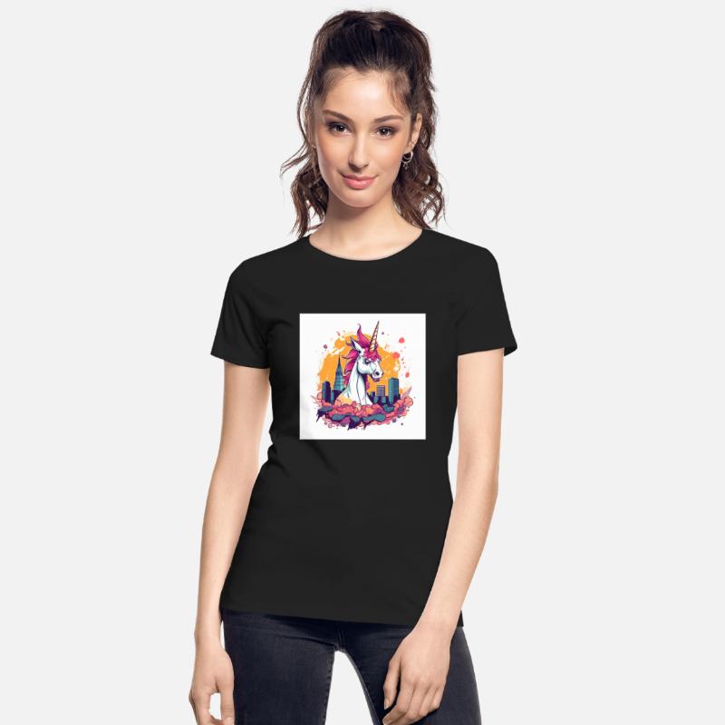 Angry Monster Unicorn Destroy The City