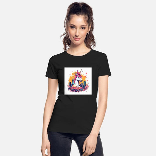 Angry Monster Unicorn Destroy The City