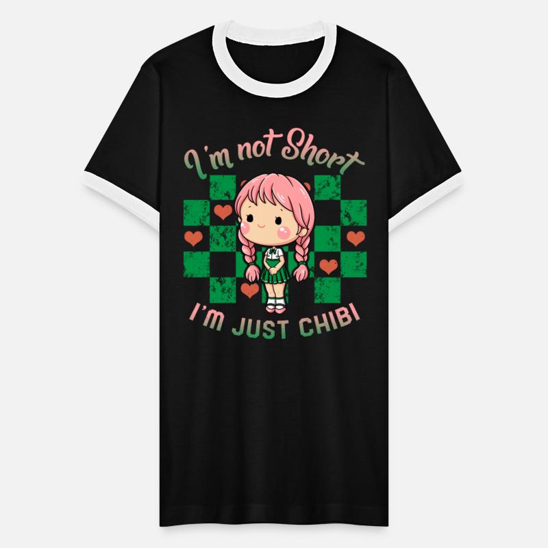 Anime Shirt, I'm Not Short I'm Just Chibi Tee,