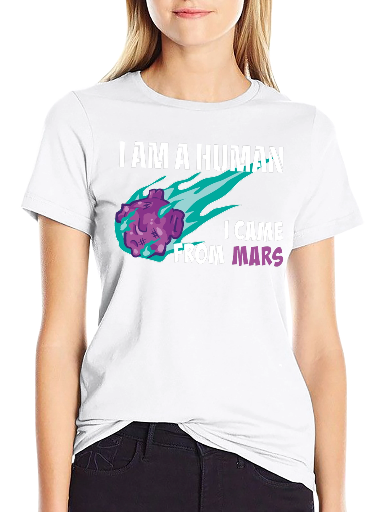 I am a Human From Mars T-Shirt