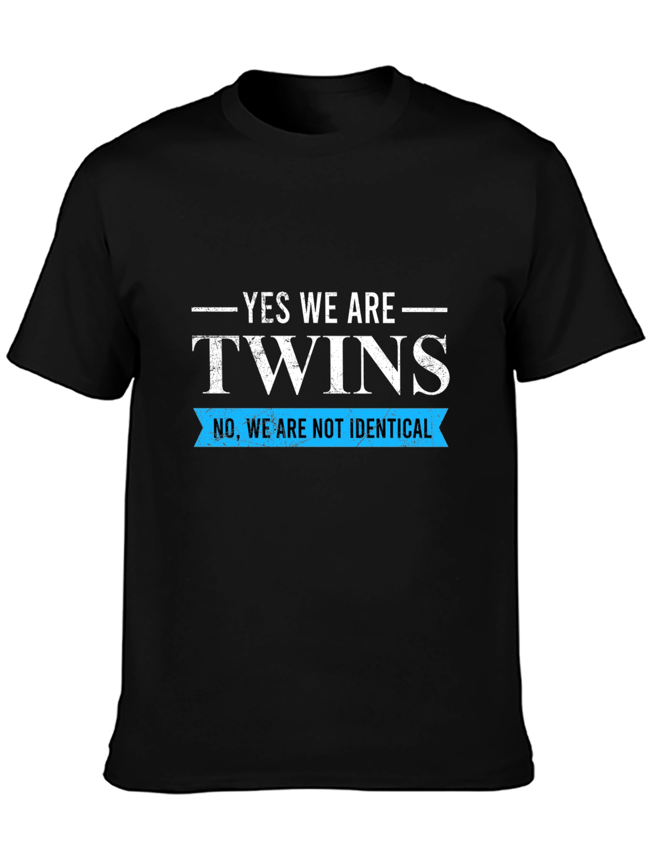 Yes We Are Twins T-Shirt - Novelty Tee