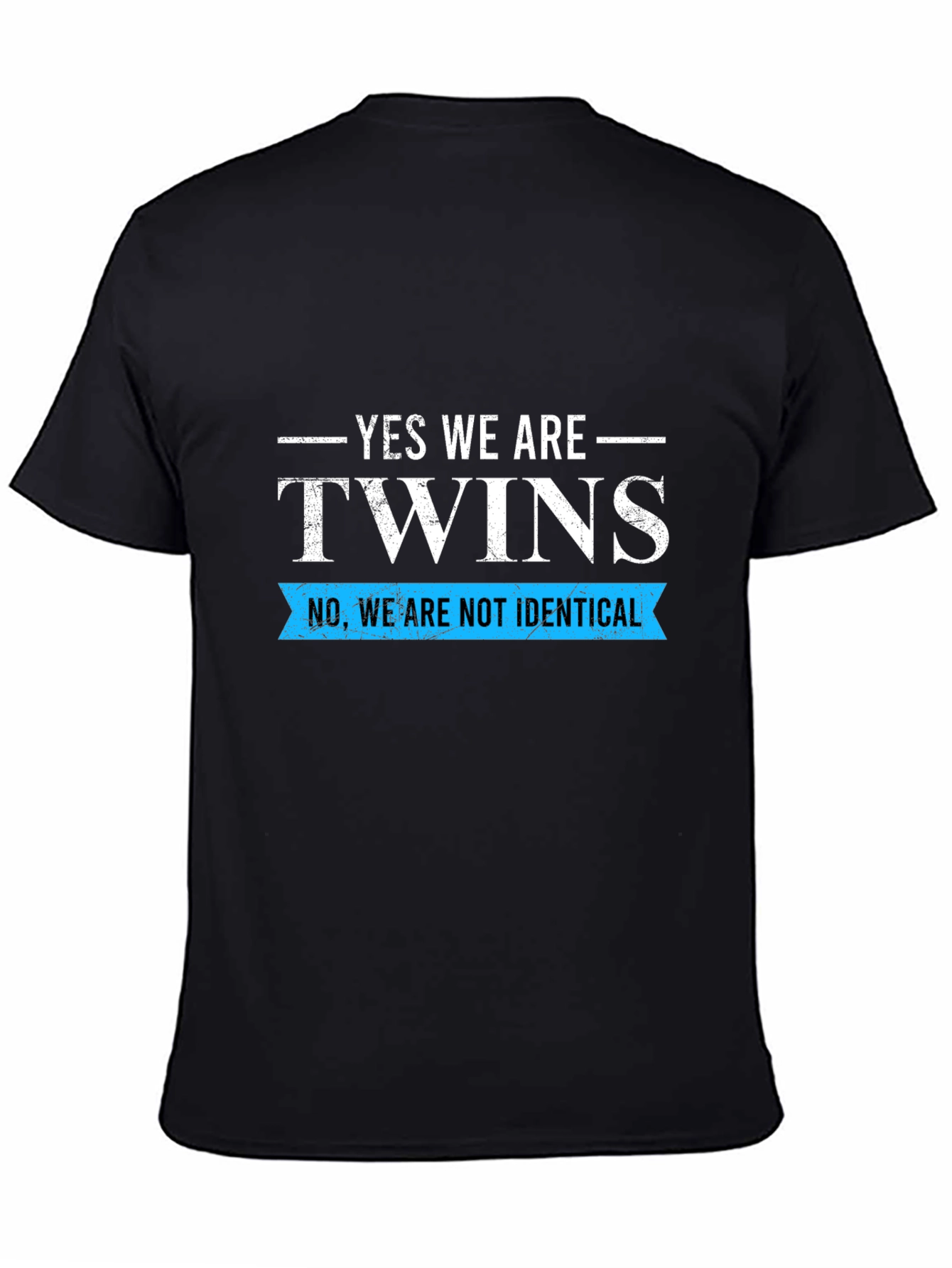 Yes We Are Twins T-Shirt - Novelty Tee