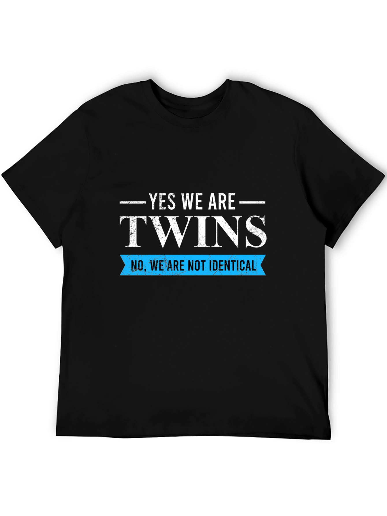 Yes We Are Twins T-Shirt - Novelty Tee