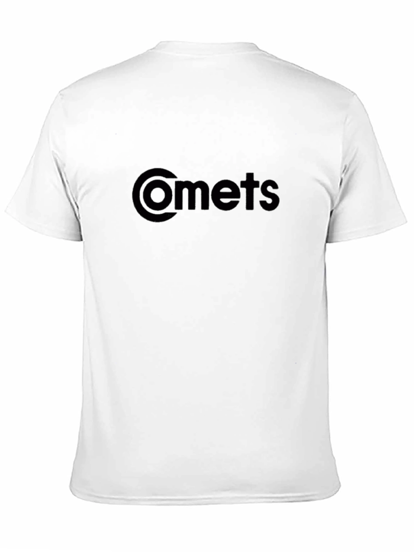 Mens Black Comets Graphic T-Shirt
