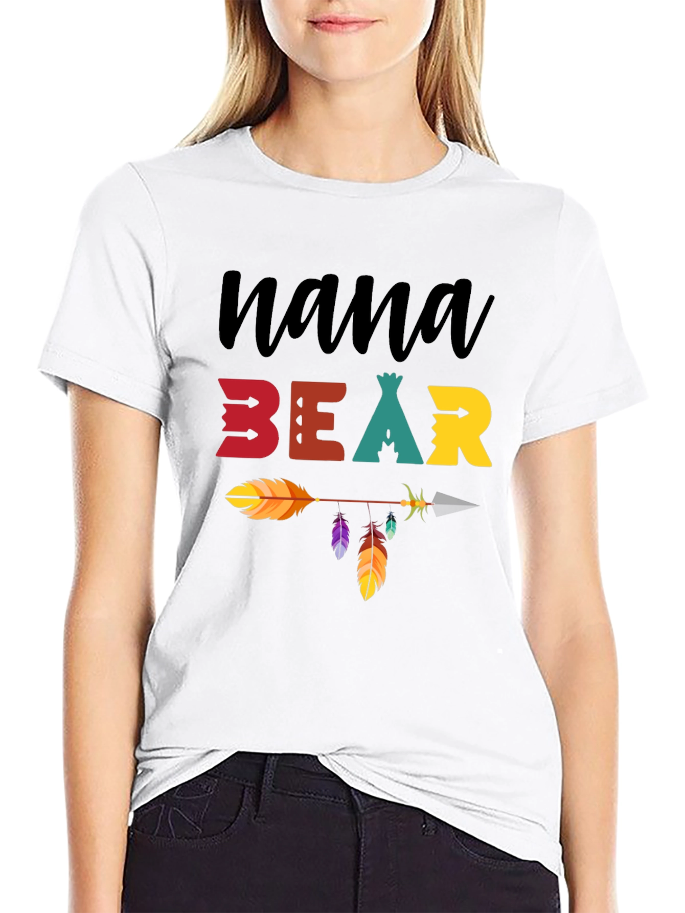 Nana Bear Graphic T-Shirt