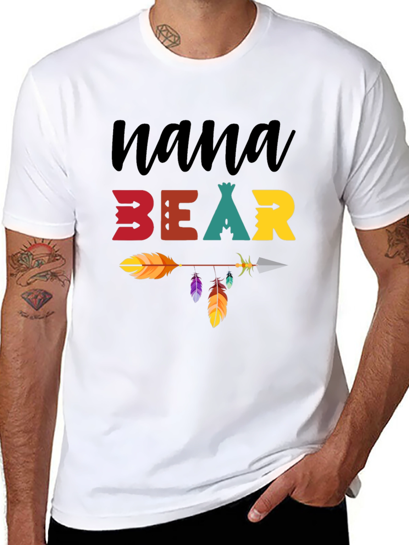 Nana Bear Graphic T-Shirt