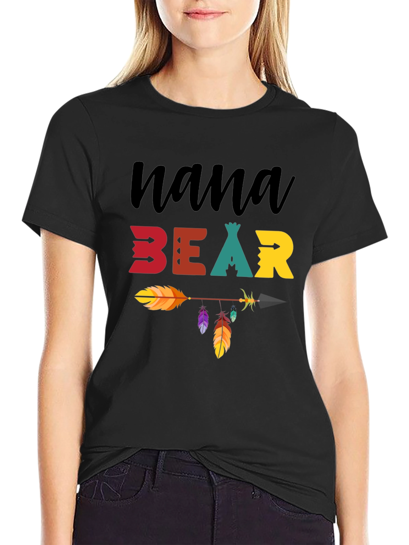 Nana Bear Graphic T-Shirt