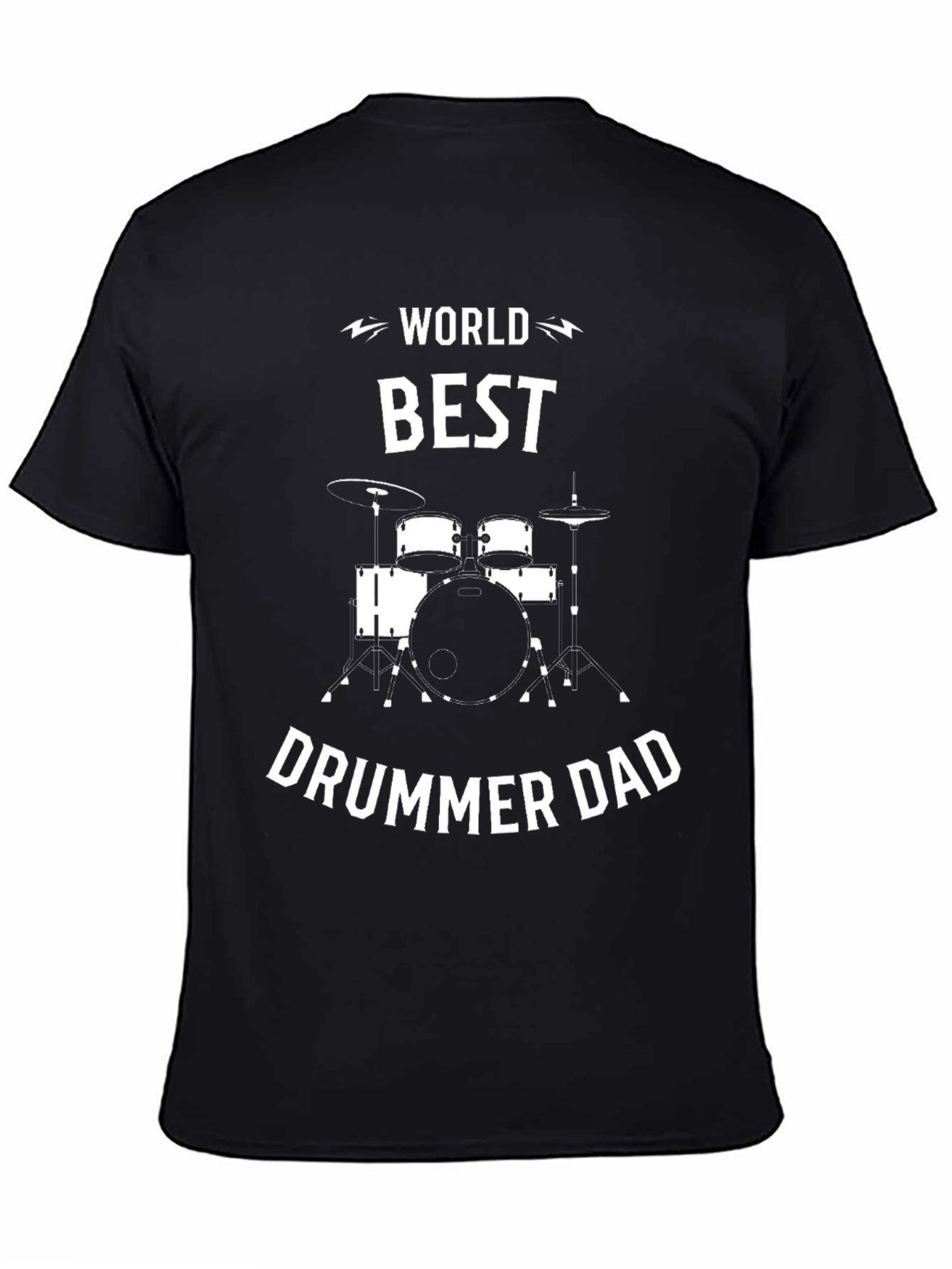 Worlds Best Drummer Dad T-Shirt