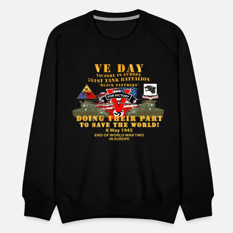 Army 761st Tank Bn VE Day Victory in Europe Day En