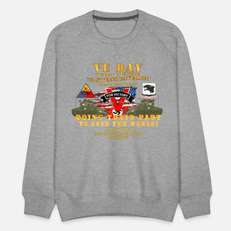 Army 761st Tank Bn VE Day Victory in Europe Day En