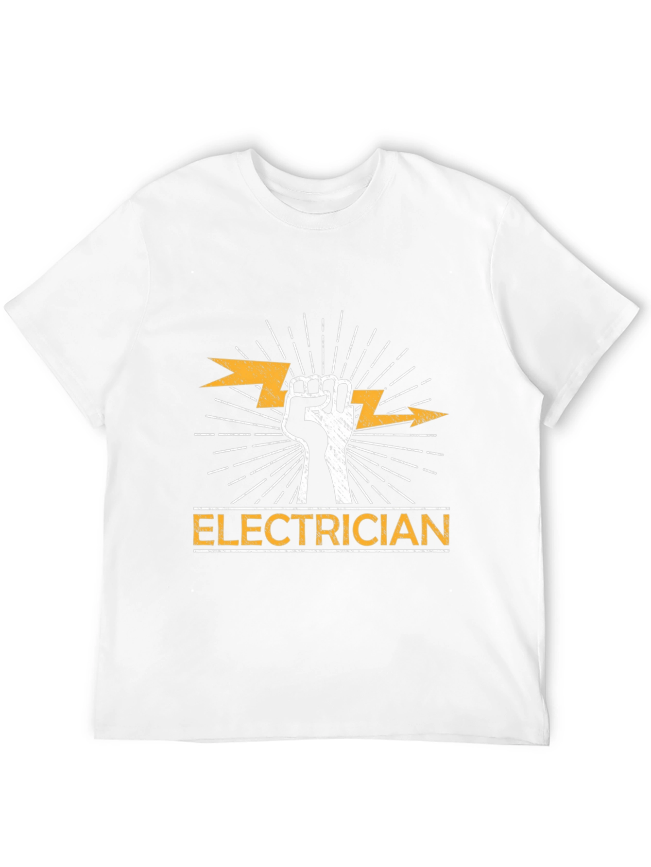 Electrician T-Shirt: Power Fist Graphic Tee