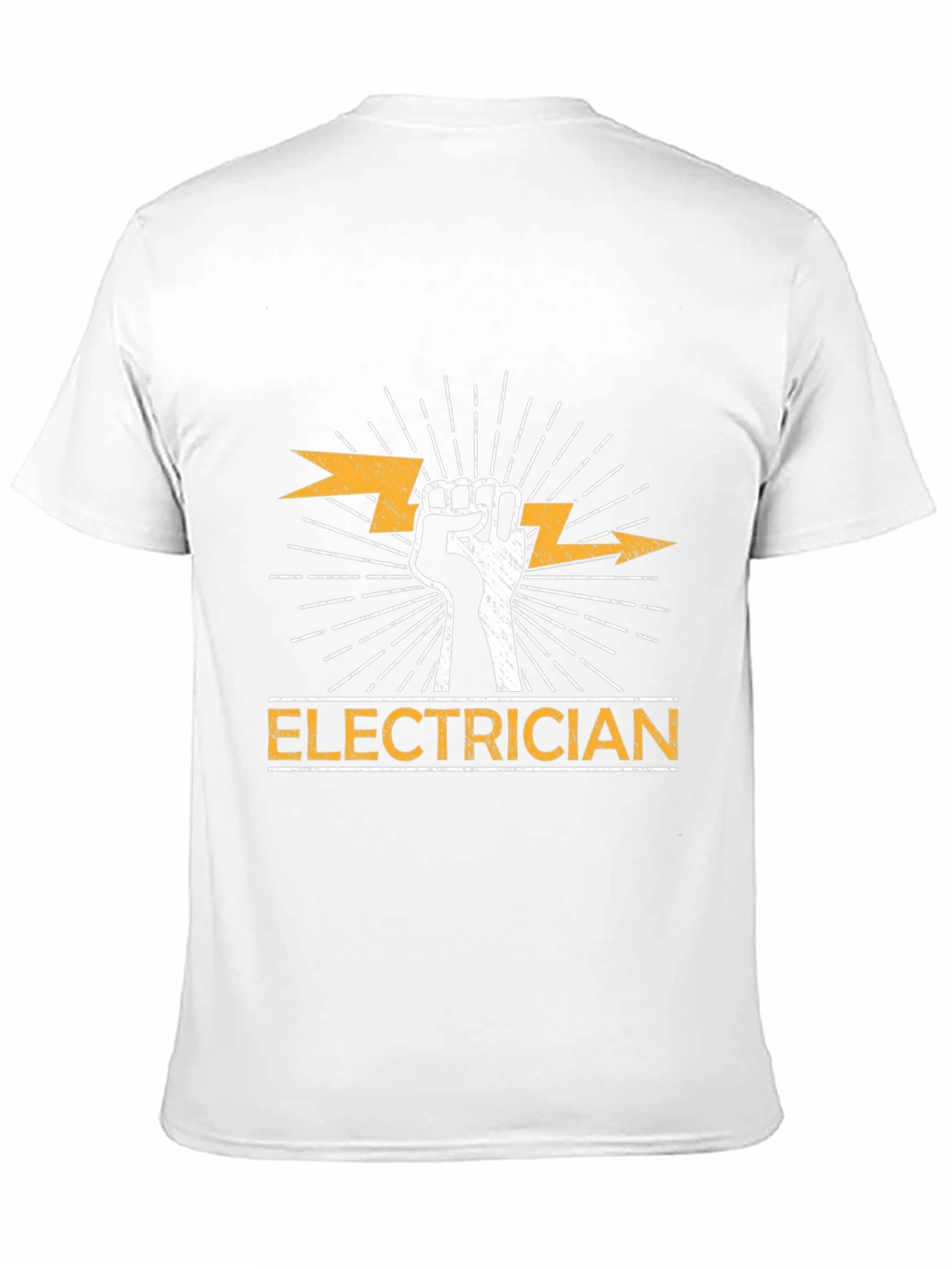Electrician T-Shirt: Power Fist Graphic Tee