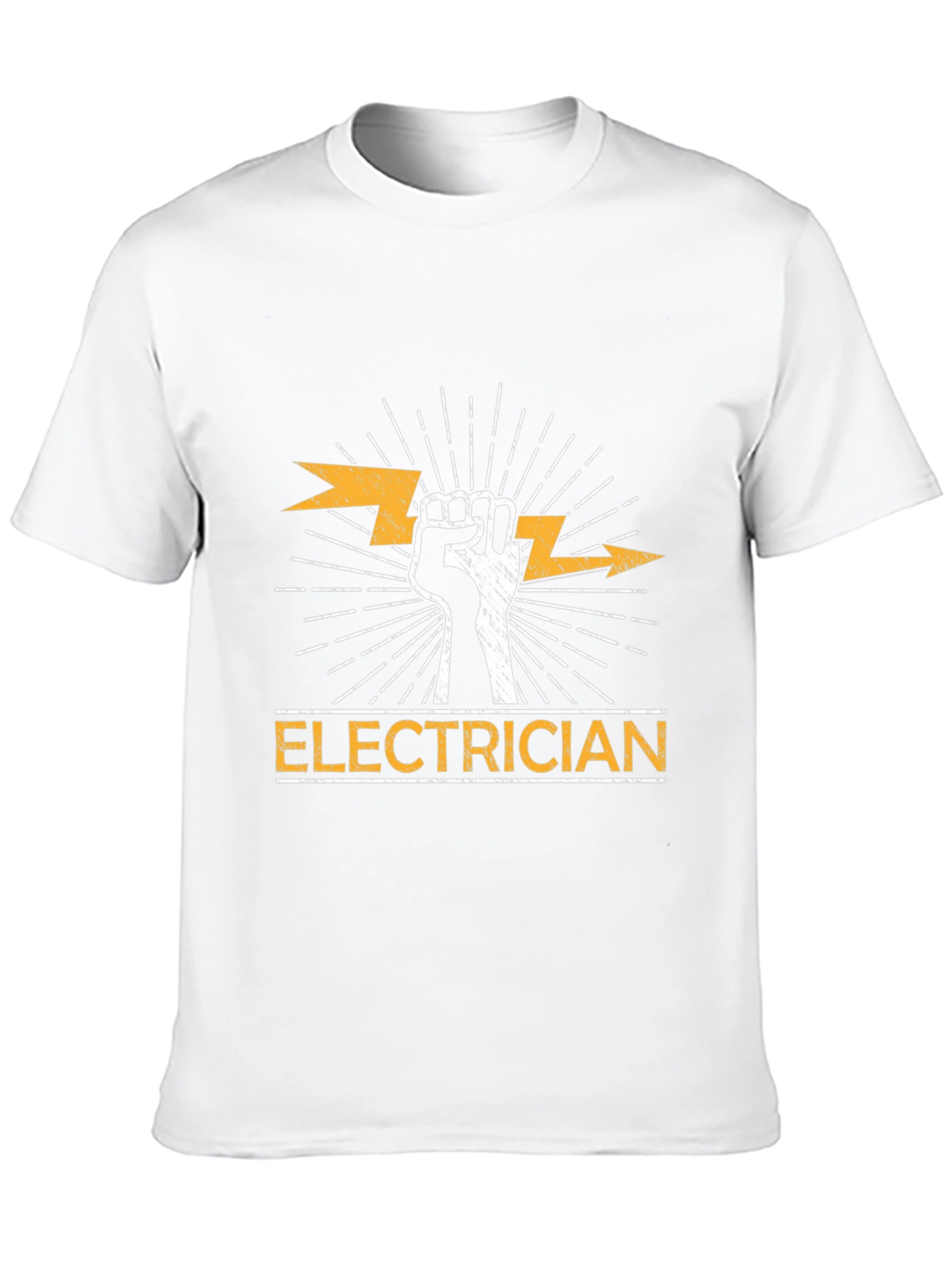 Electrician T-Shirt: Power Fist Graphic Tee