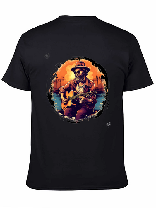 Guitar Man Graphic T-Shirt