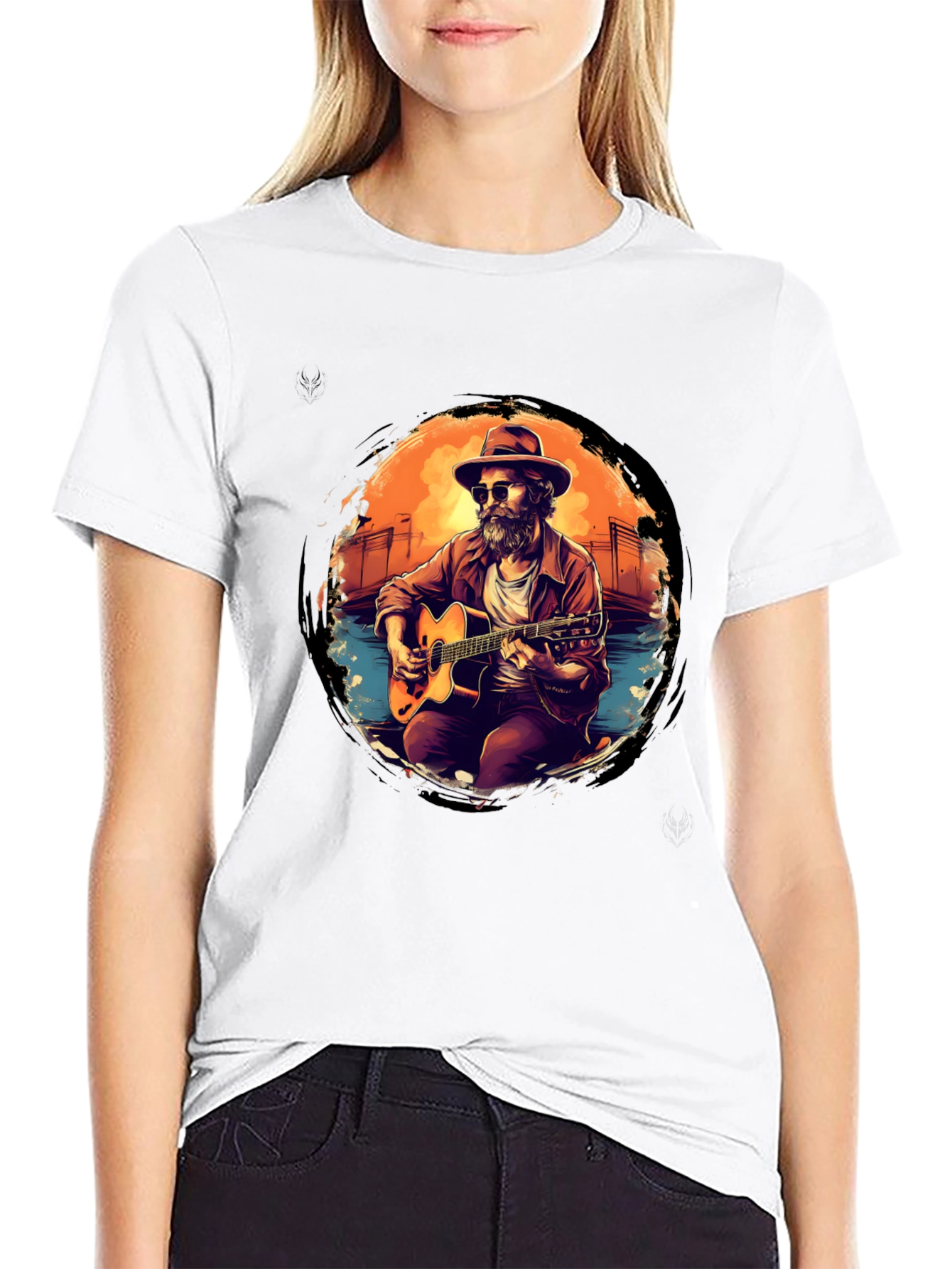 Guitar Man Graphic T-Shirt