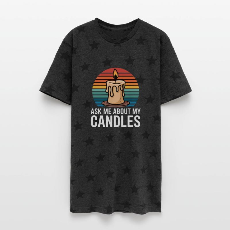 Ask Me About Candles Sunset Art for a Candles