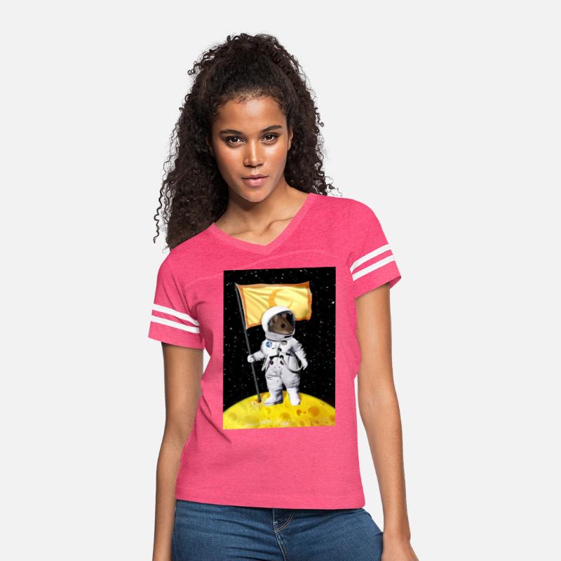 Astronaut Mouse on the Moon