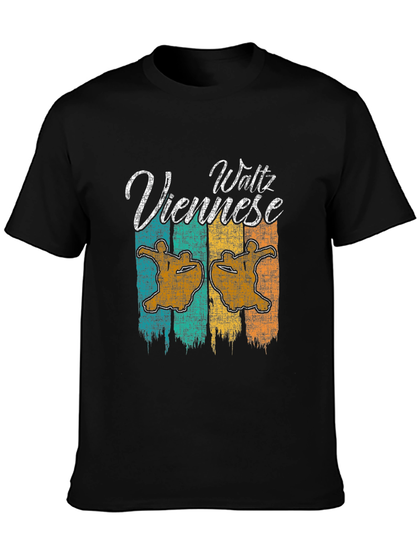 Viennese Waltz Retro Graphic T-Shirt