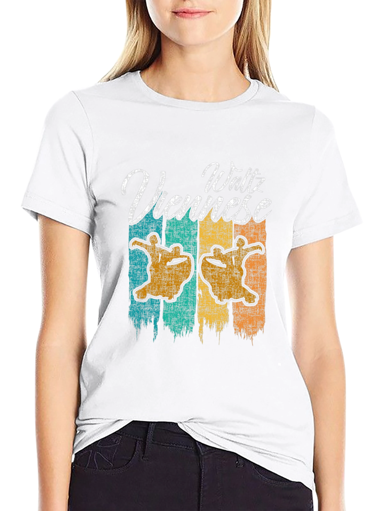 Viennese Waltz Retro Graphic T-Shirt