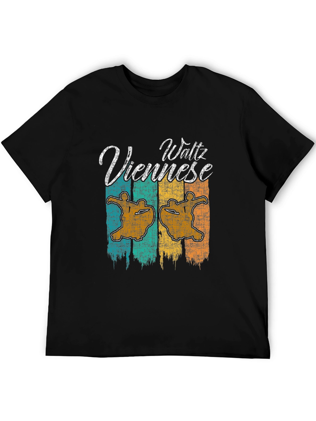 Viennese Waltz Retro Graphic T-Shirt