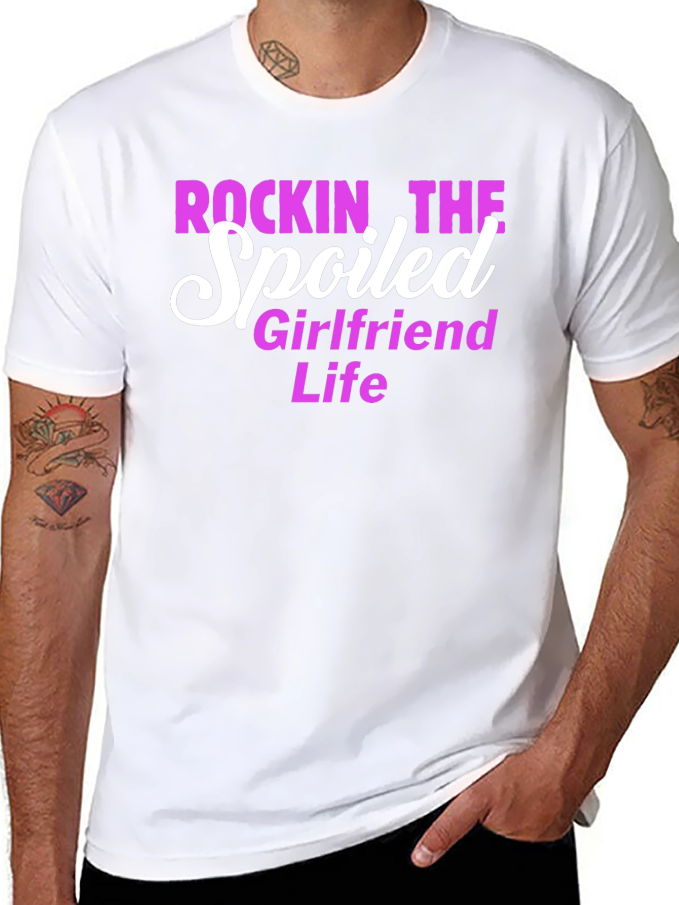 Rockin the Spoiled Girlfriend Life Tee