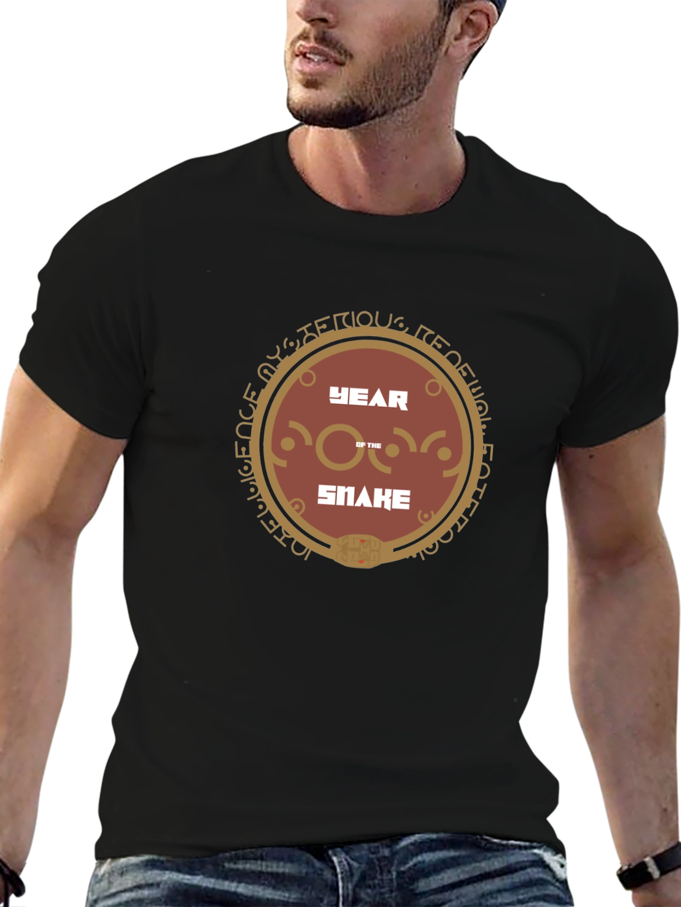 Year of the Snake Graphic Tee - Unique Design