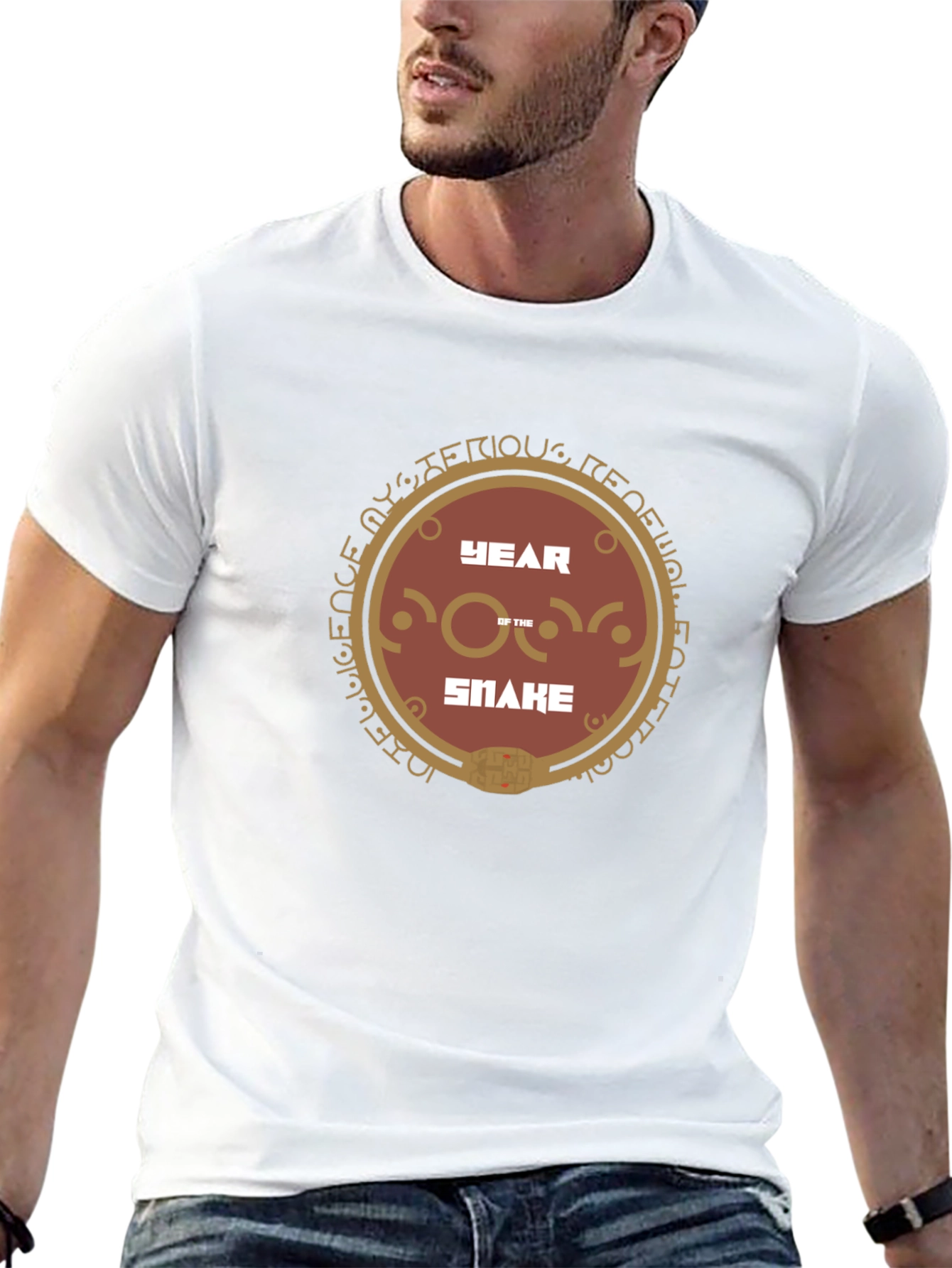 Year of the Snake Graphic Tee - Unique Design
