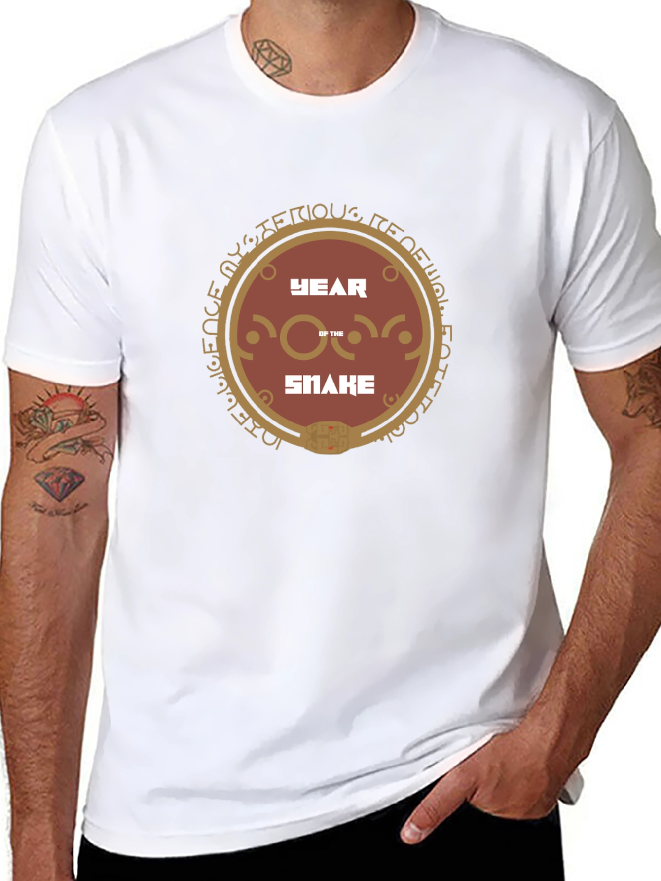Year of the Snake Graphic Tee - Unique Design