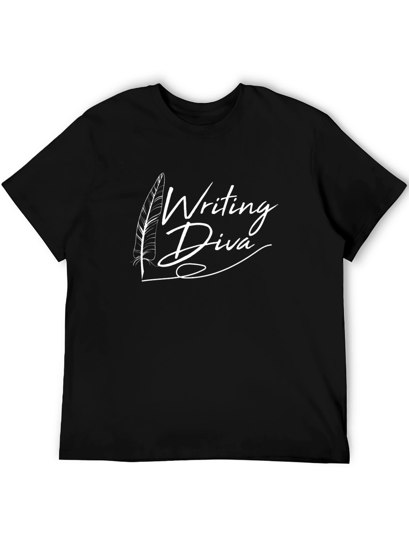 Writing Diva Black T-Shirt