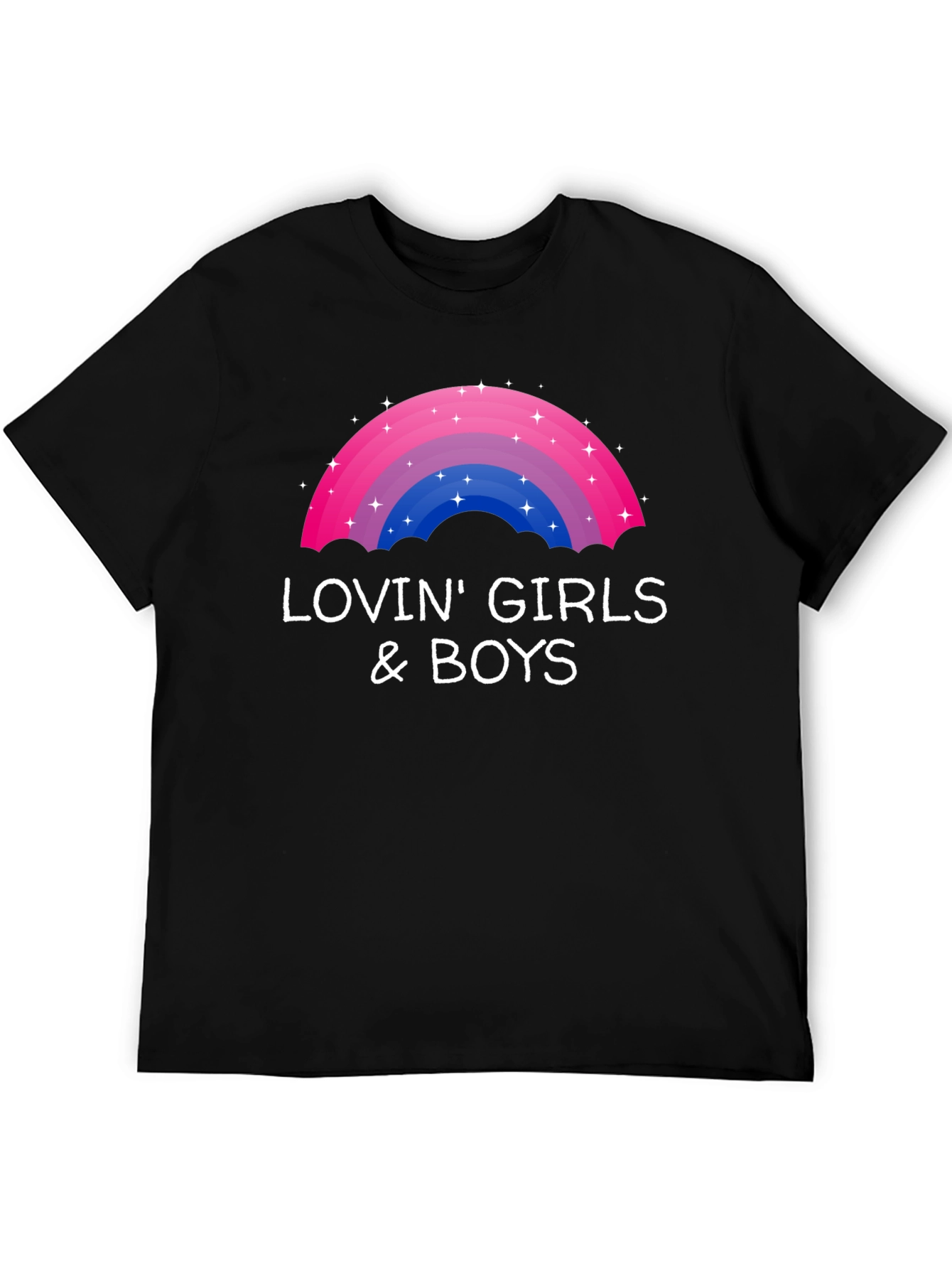 Lovin Girls & Boys Bisexual Pride T-Shirt