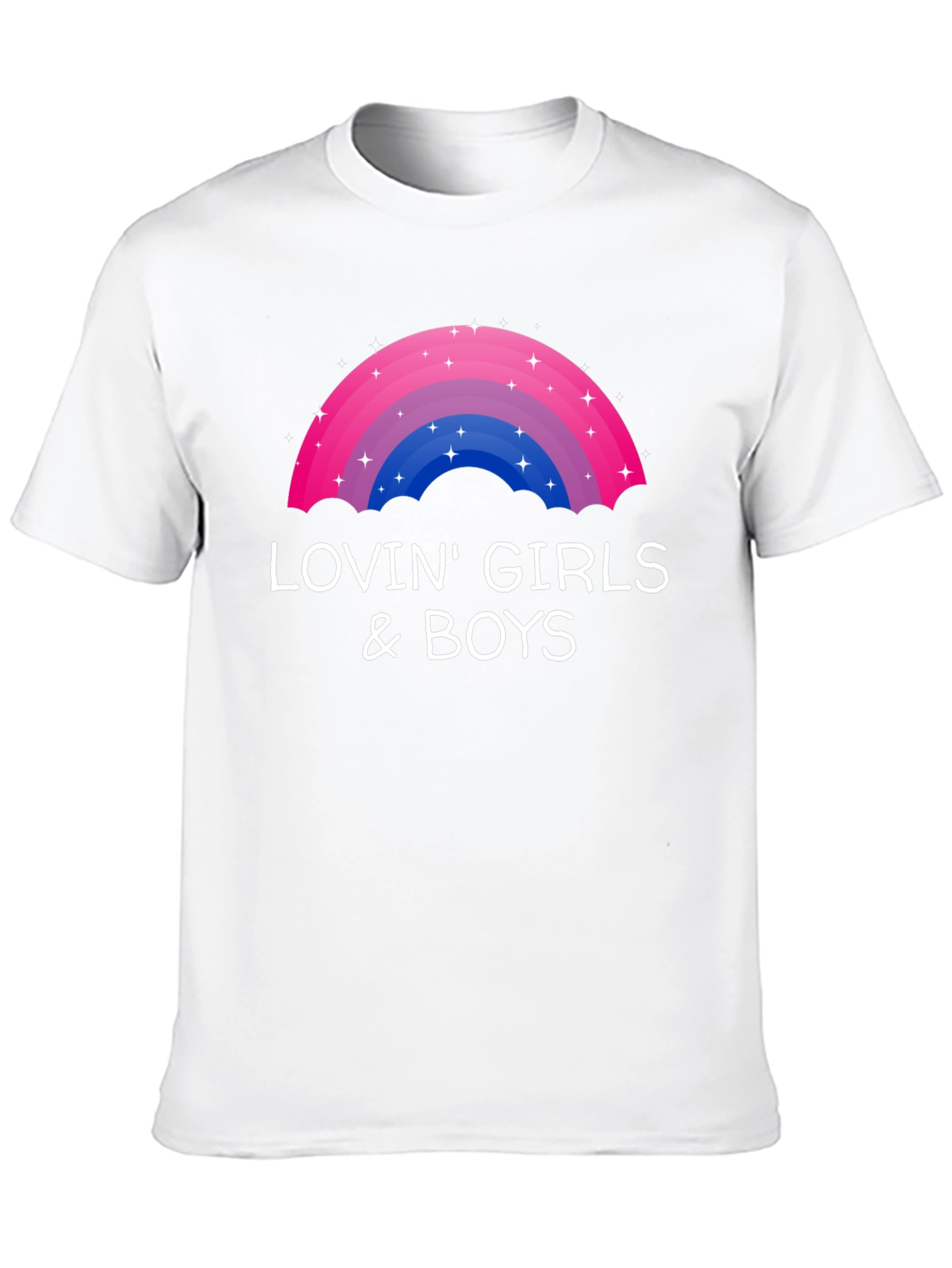 Lovin Girls & Boys Bisexual Pride T-Shirt