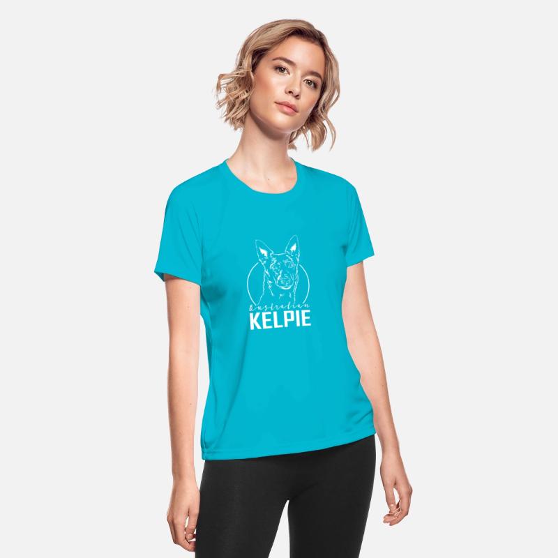 Australian Kelpie portrait dog mom herding dog