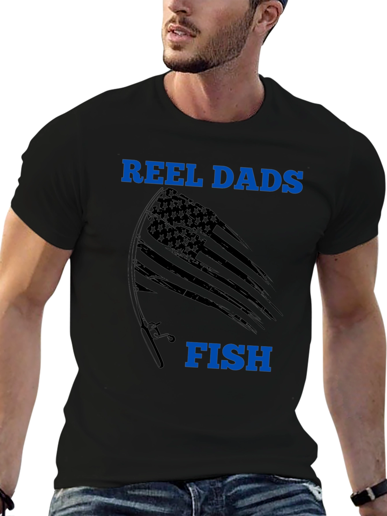 Reel Dads Fish Graphic Tee