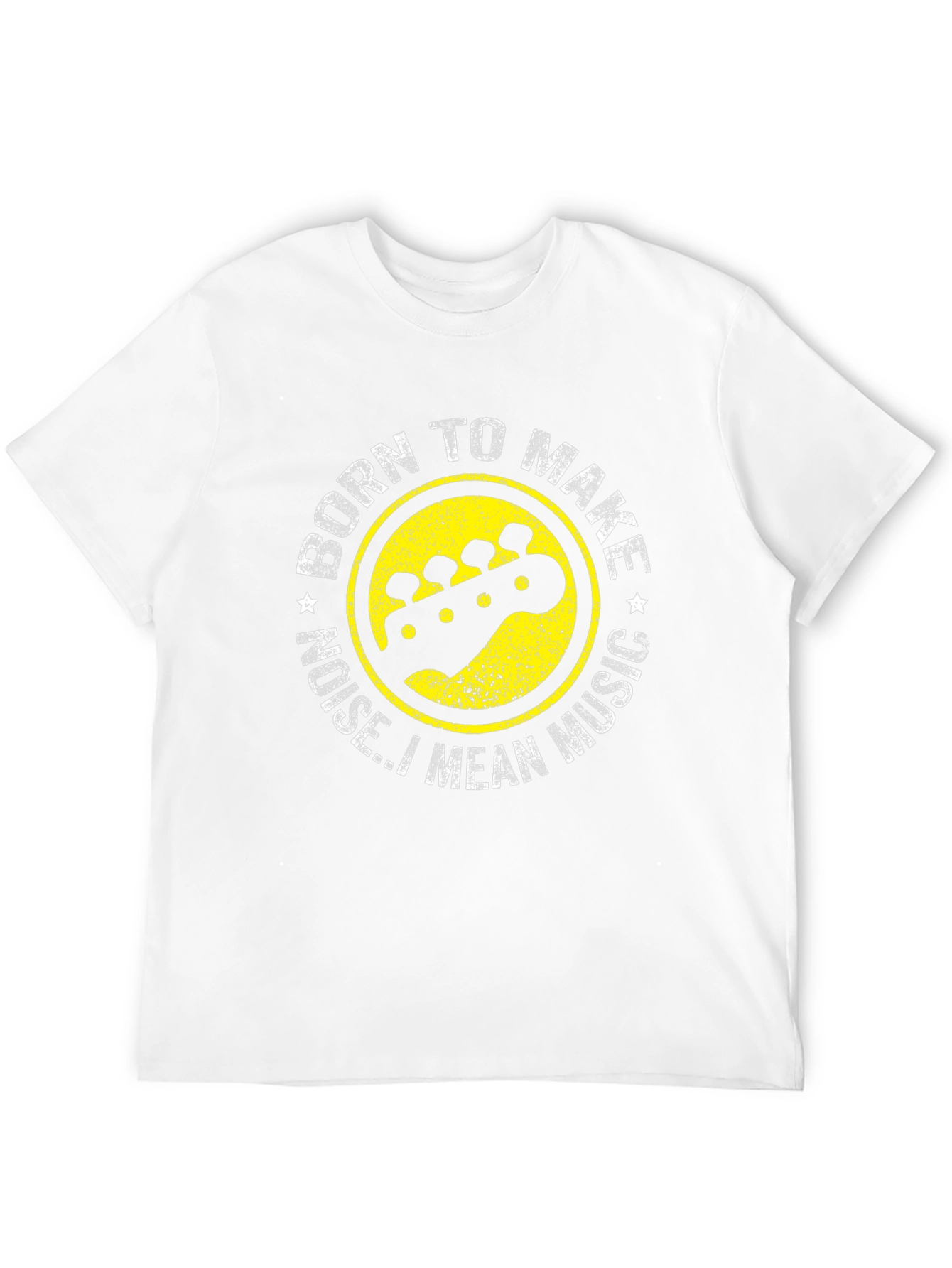 Born to Make Music Black Graphic T-Shirt