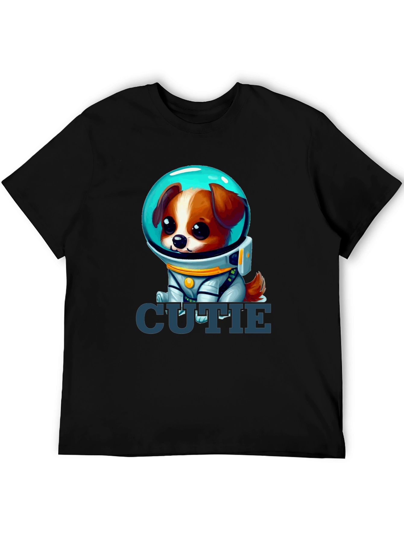 Cute Space Dog Graphic T-Shirt