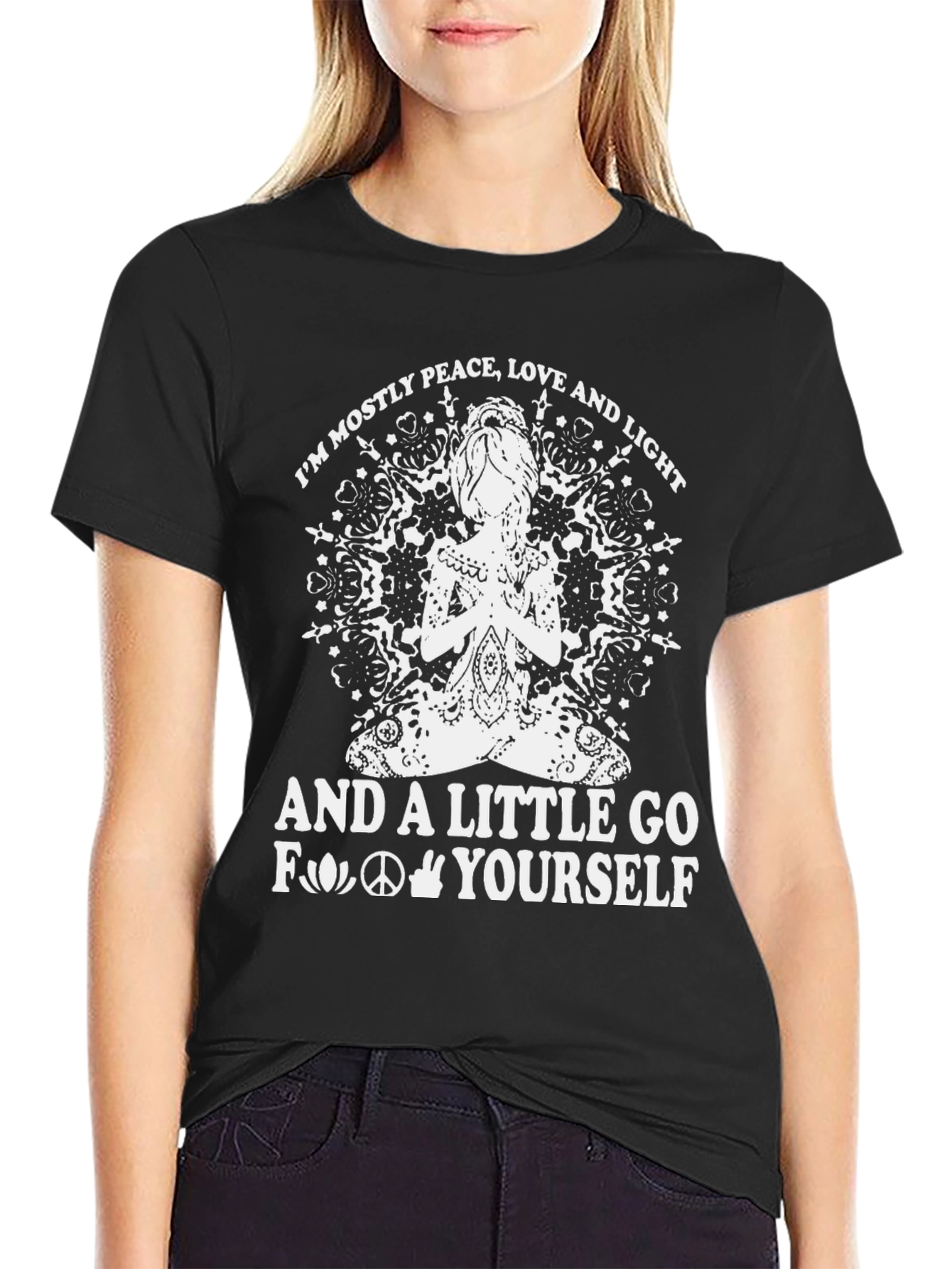 Peace Love & a Little Go F Yourself T-Shirt